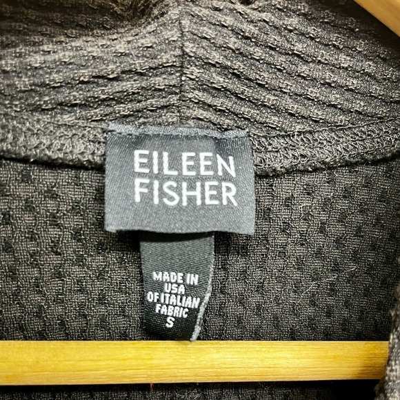 {Eileen•Fisher} Textured Knit Open Cardigan Size S - Picture 2 of 6